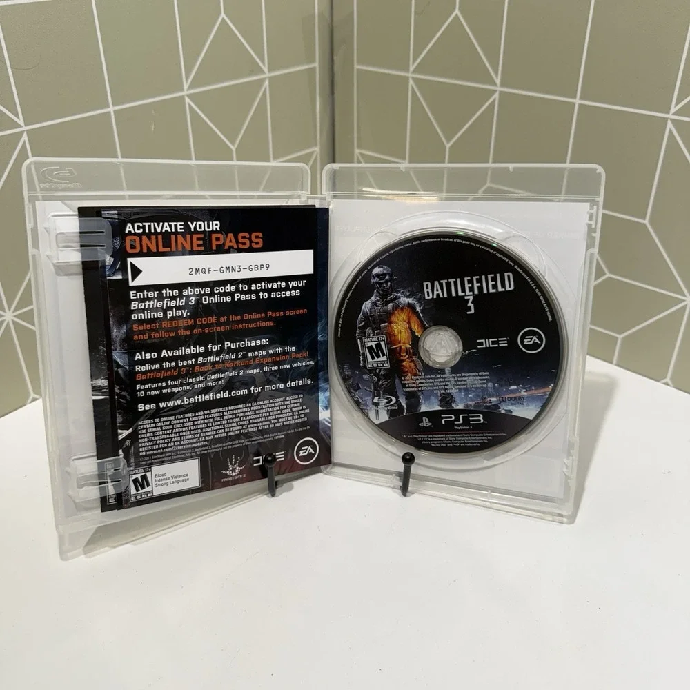 Battlefield 3‎ PS3 (Sony PlayStation 3) Complete With Literature CIB